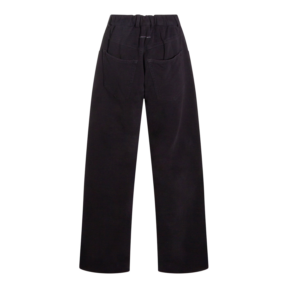 BLACK COTTON JEANS