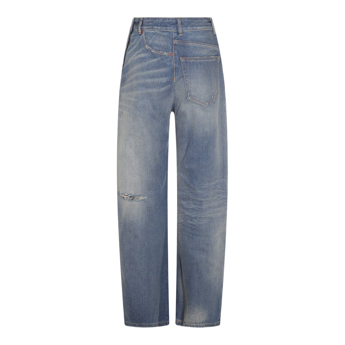 BLUE COTTON DENIM JEANS