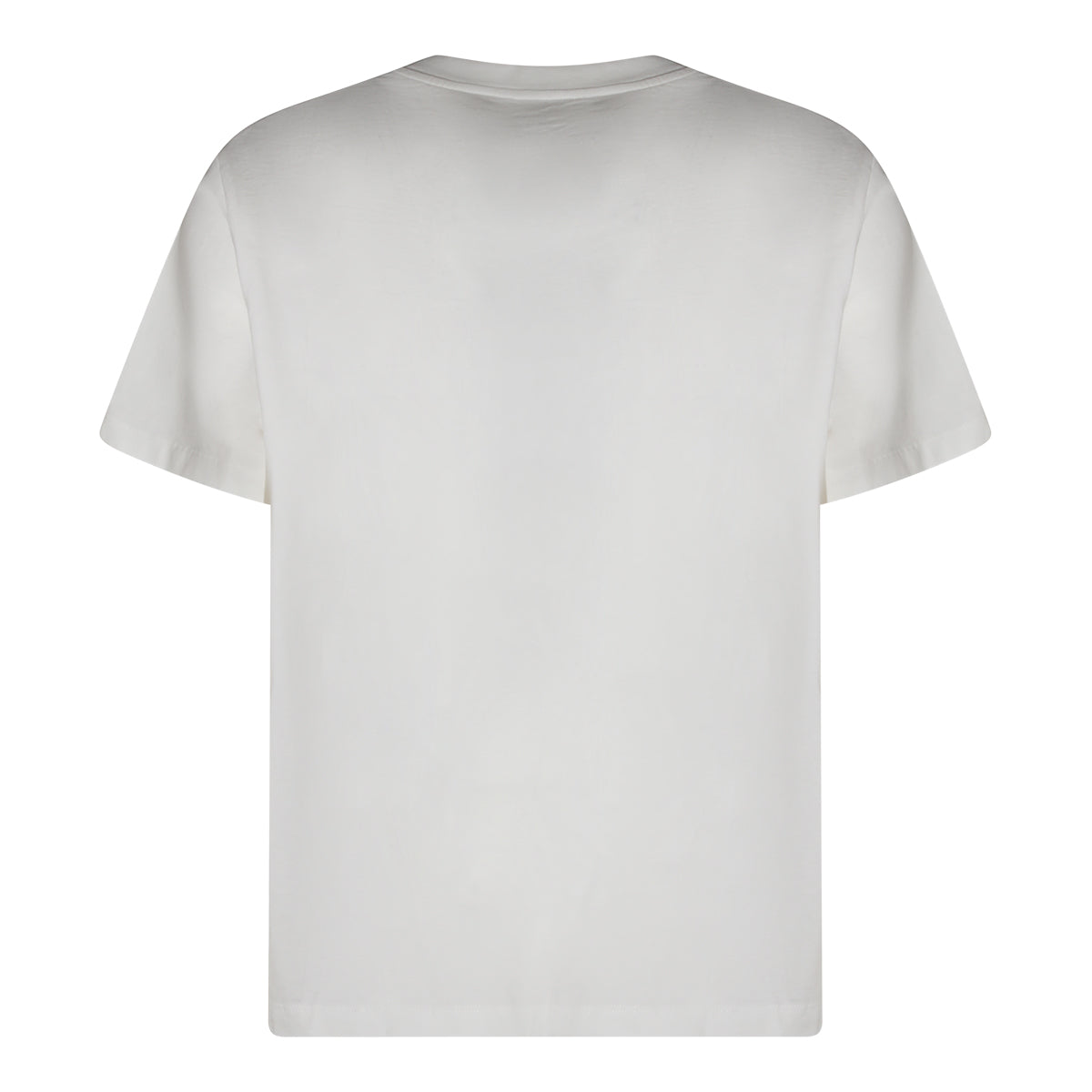 WHITE COTTON T-SHIRT