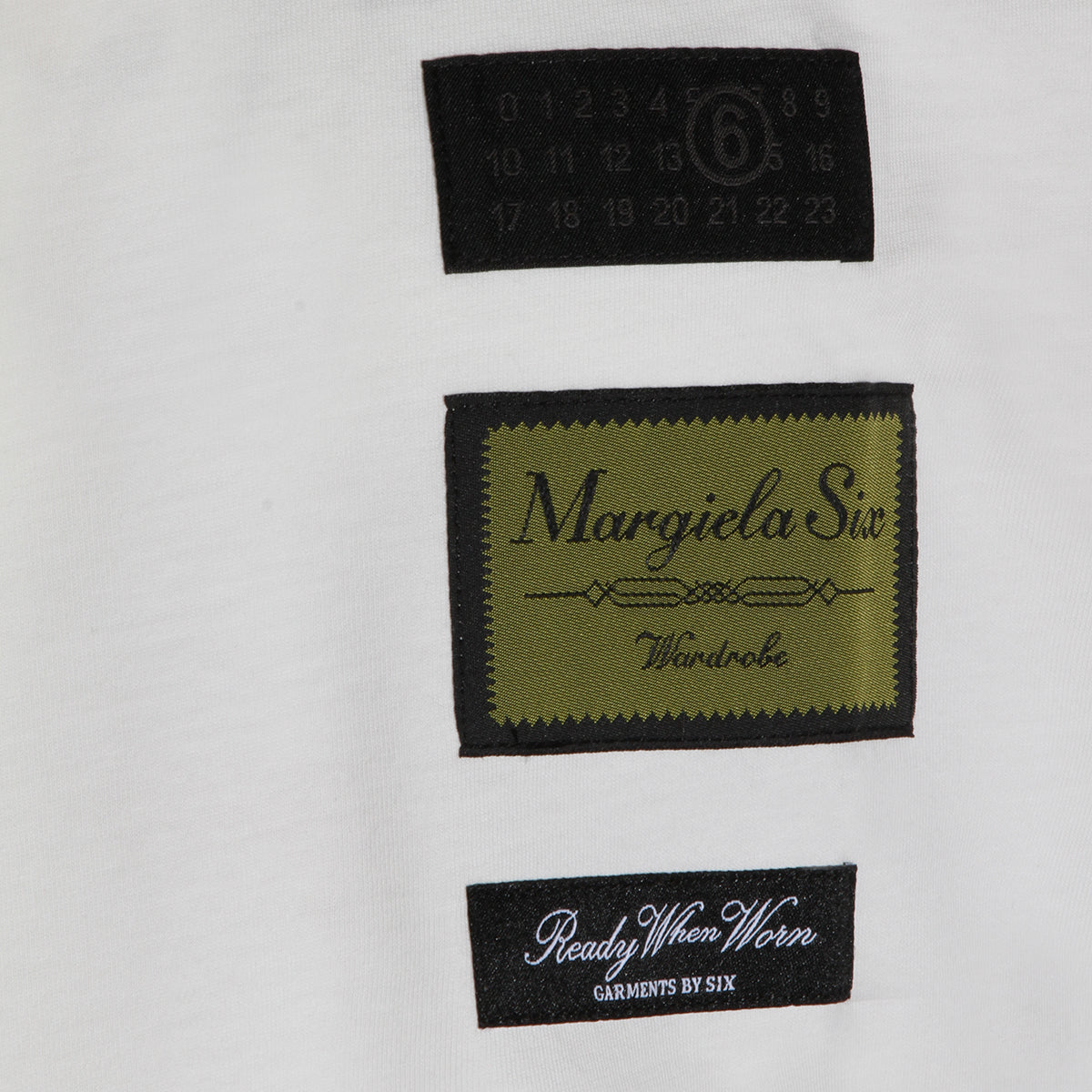 WHITE COTTON T-SHIRT