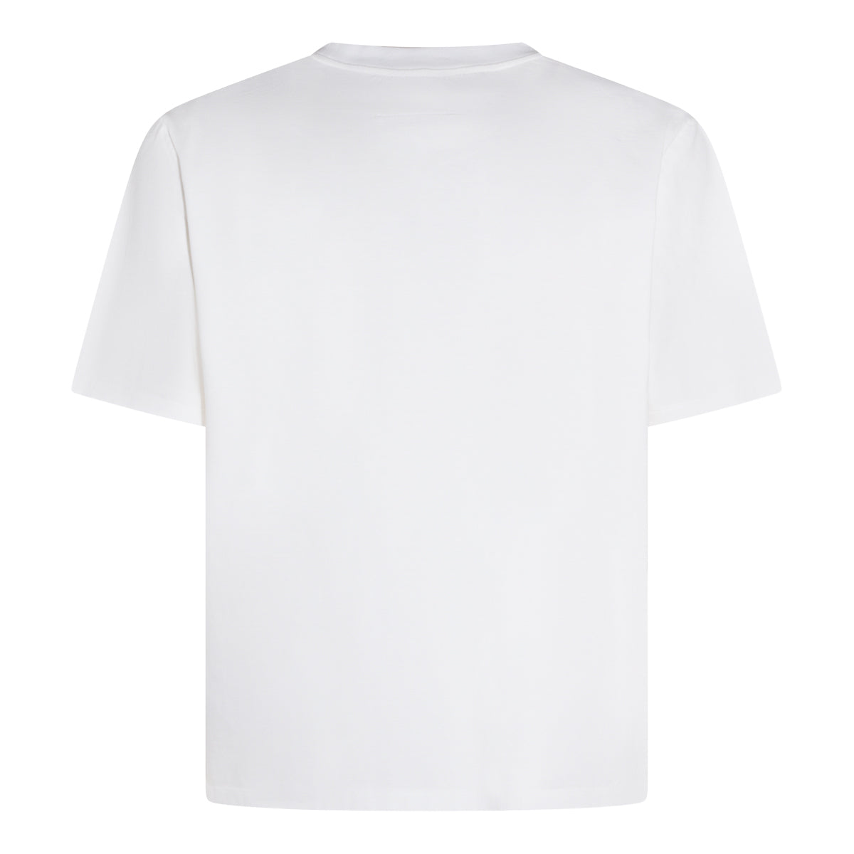 WHITE COTTON T-SHIRT