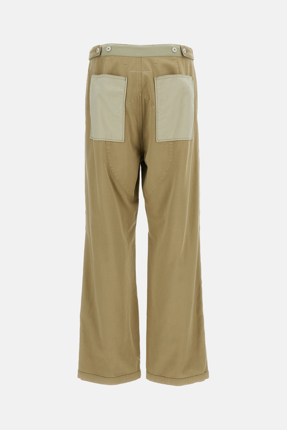 TROUSERS WITH CONTRAST POCKETS