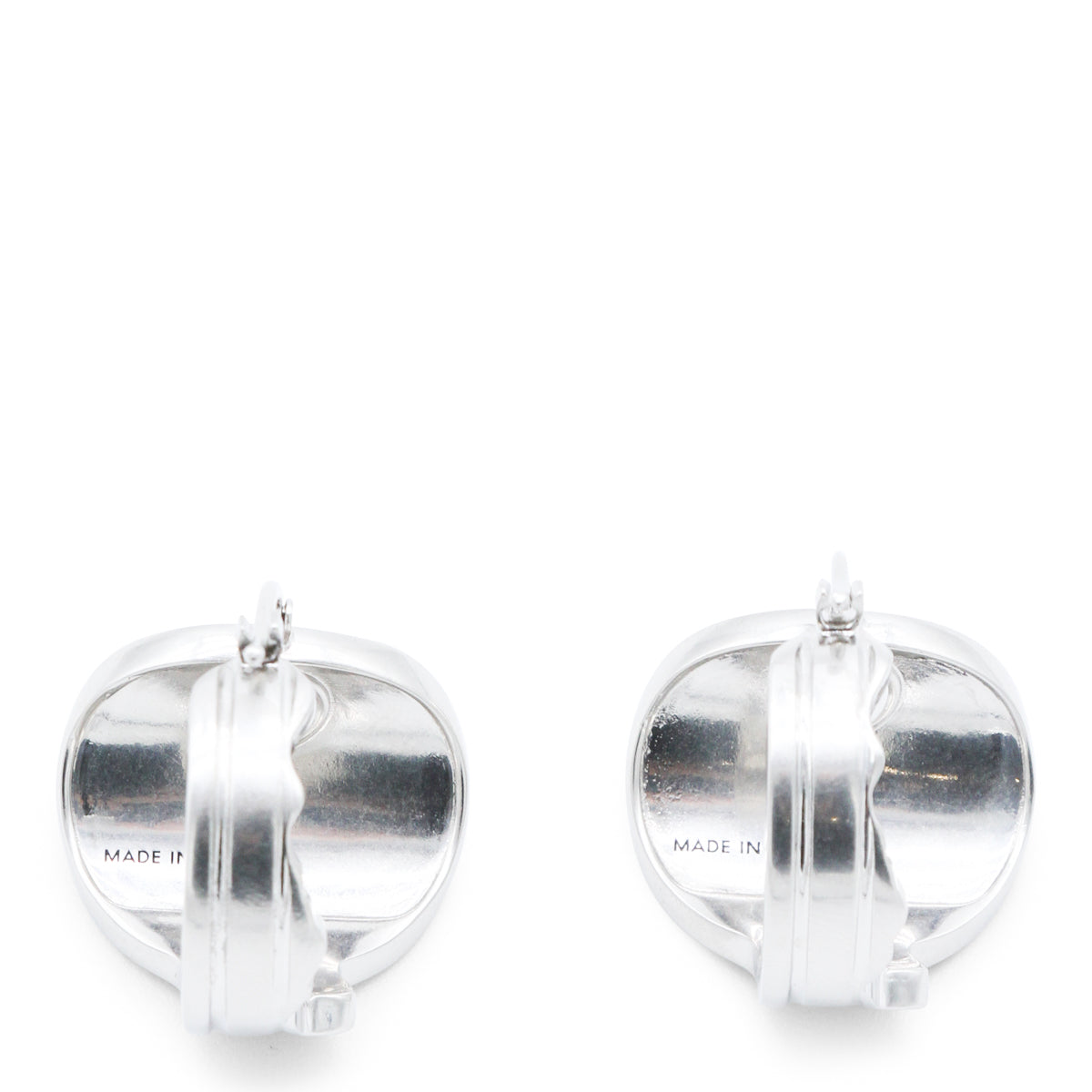 SILVER BRASS EARRINGS
