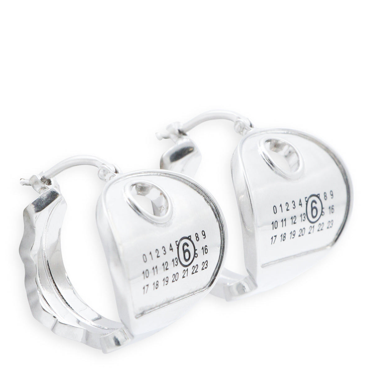 SILVER BRASS EARRINGS