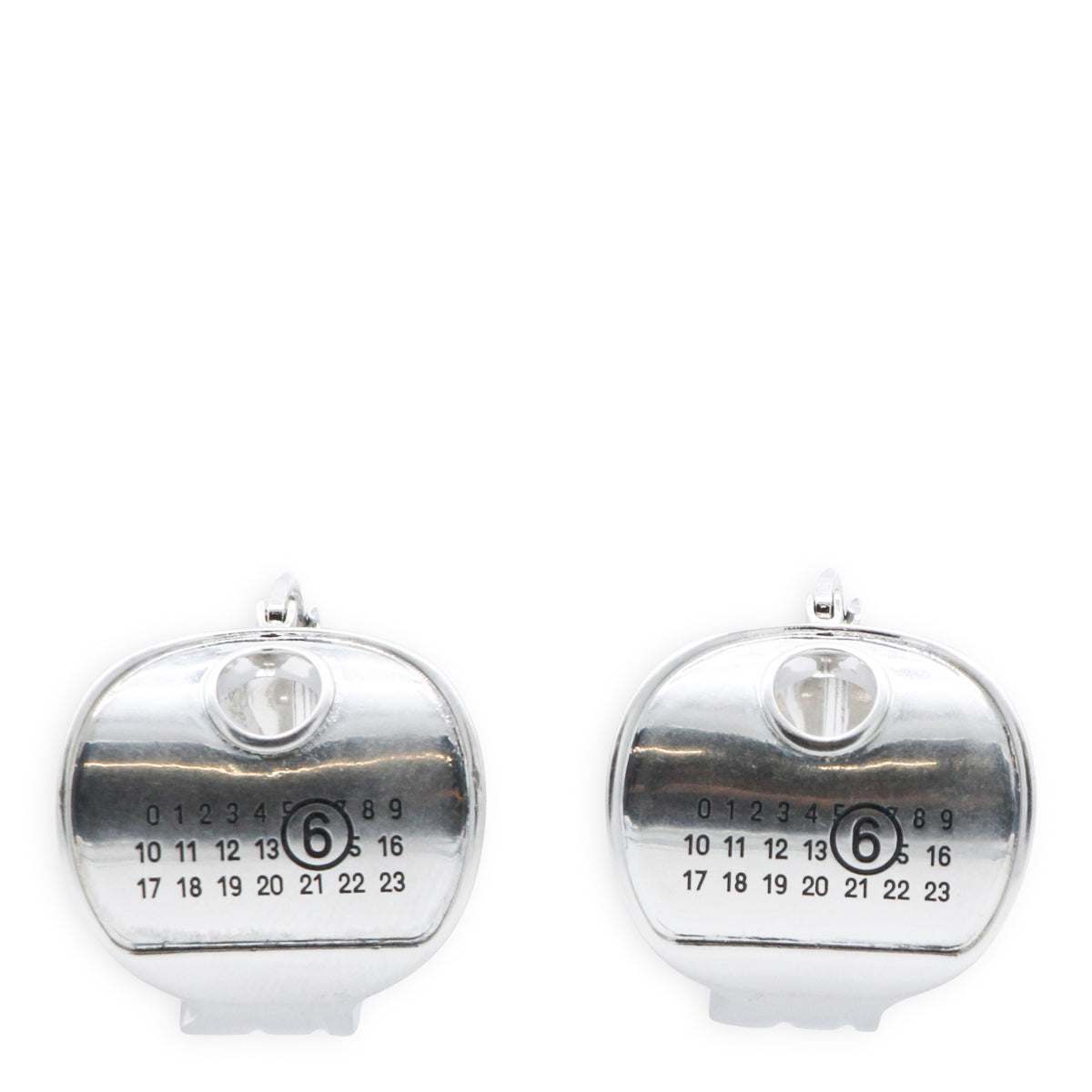 SILVER BRASS EARRINGS