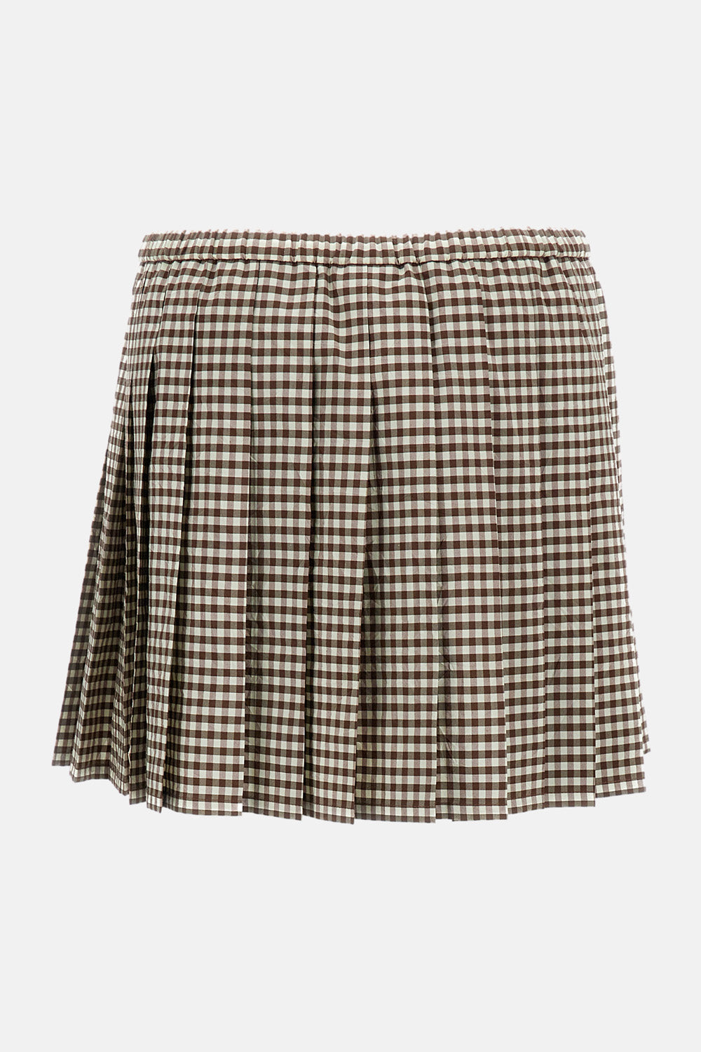 PLEATED MINI SKIRT