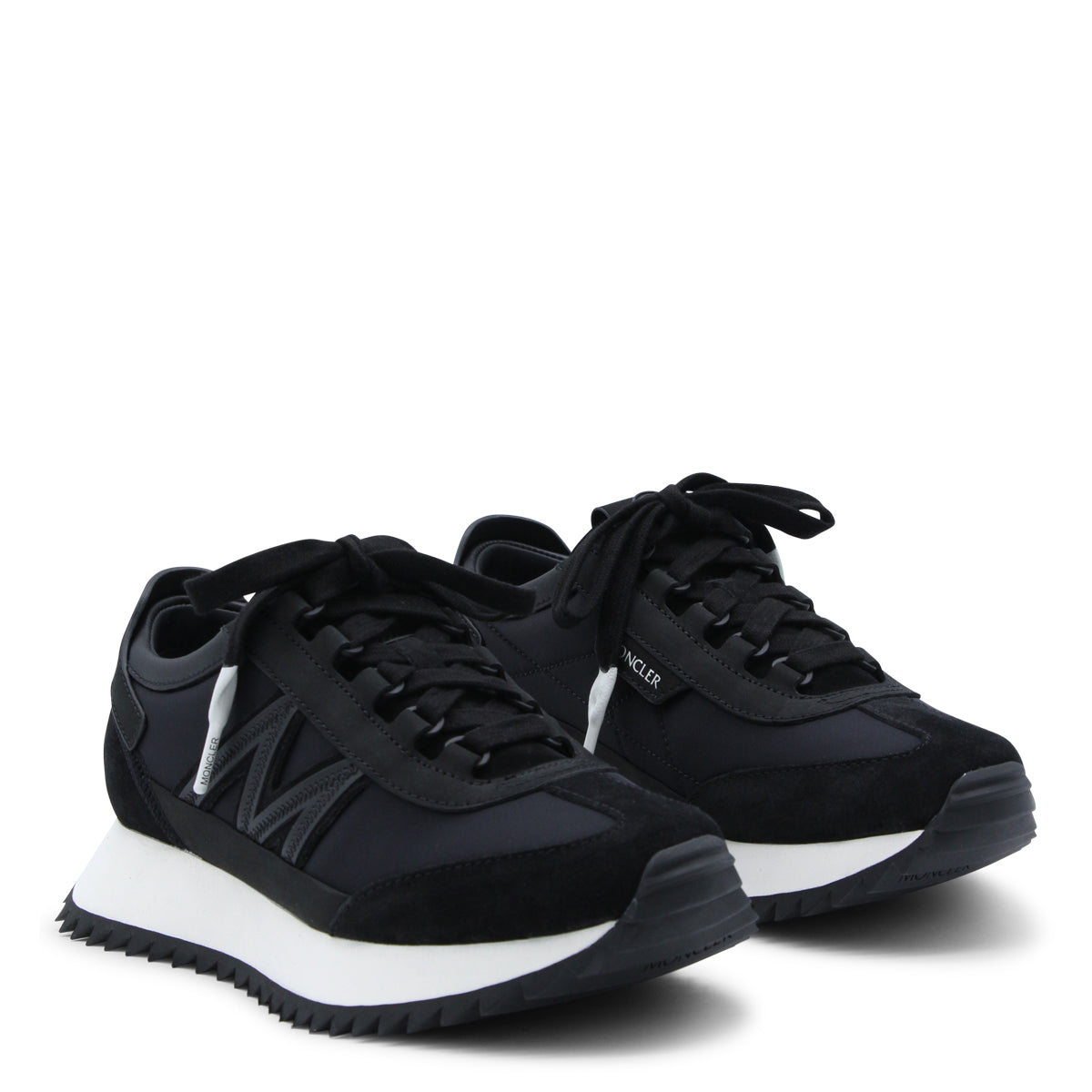 BLACK LOGO SNEAKERS
