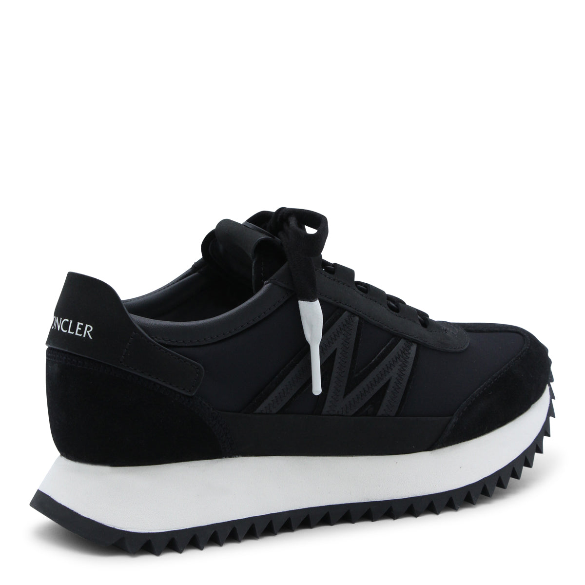 BLACK LOGO SNEAKERS