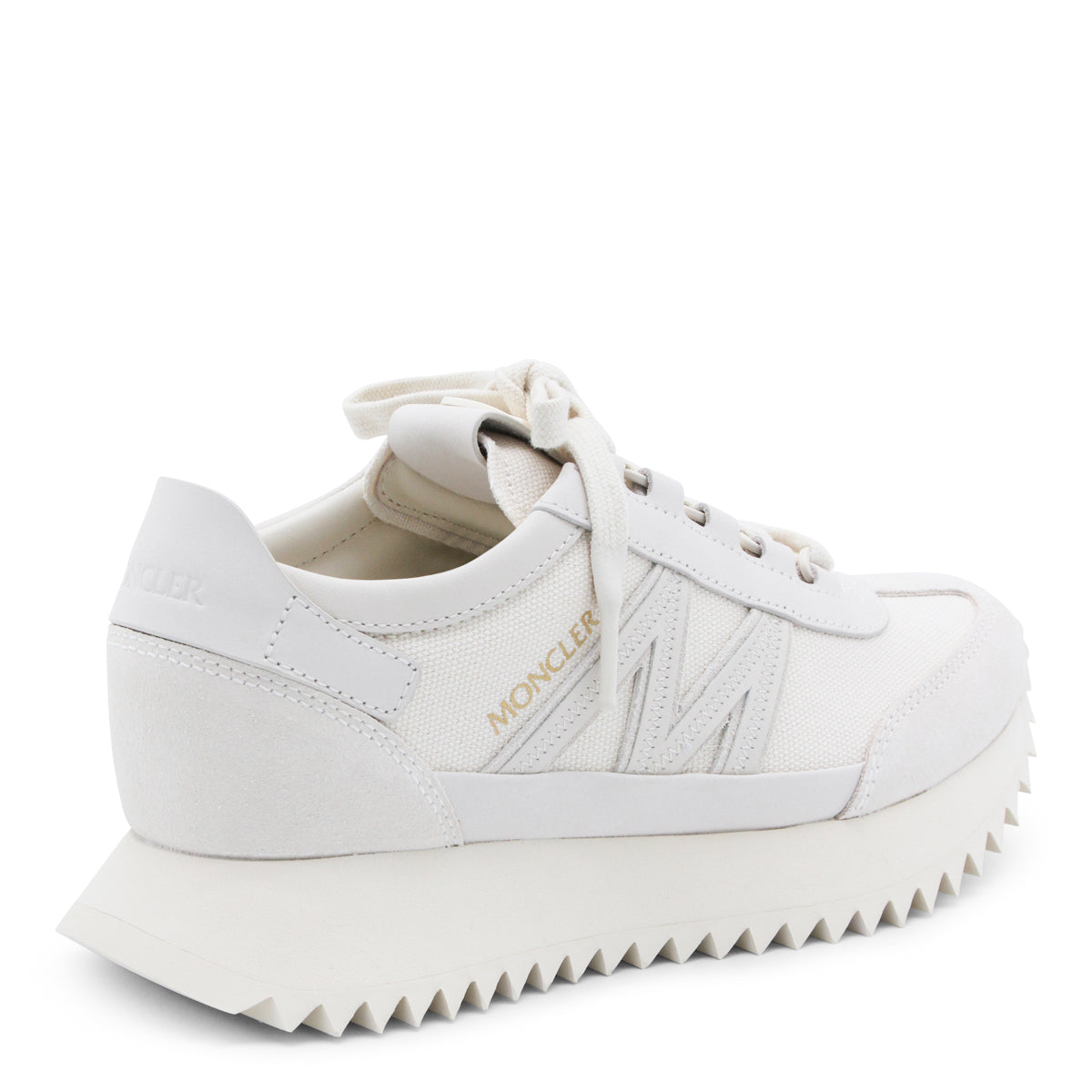 BEIGE LOGO SNEAKERS