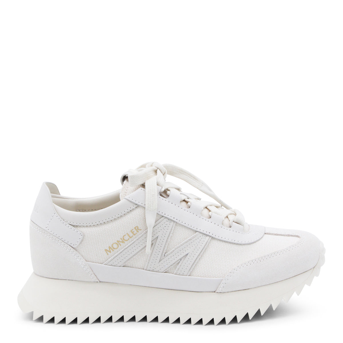 BEIGE LOGO SNEAKERS