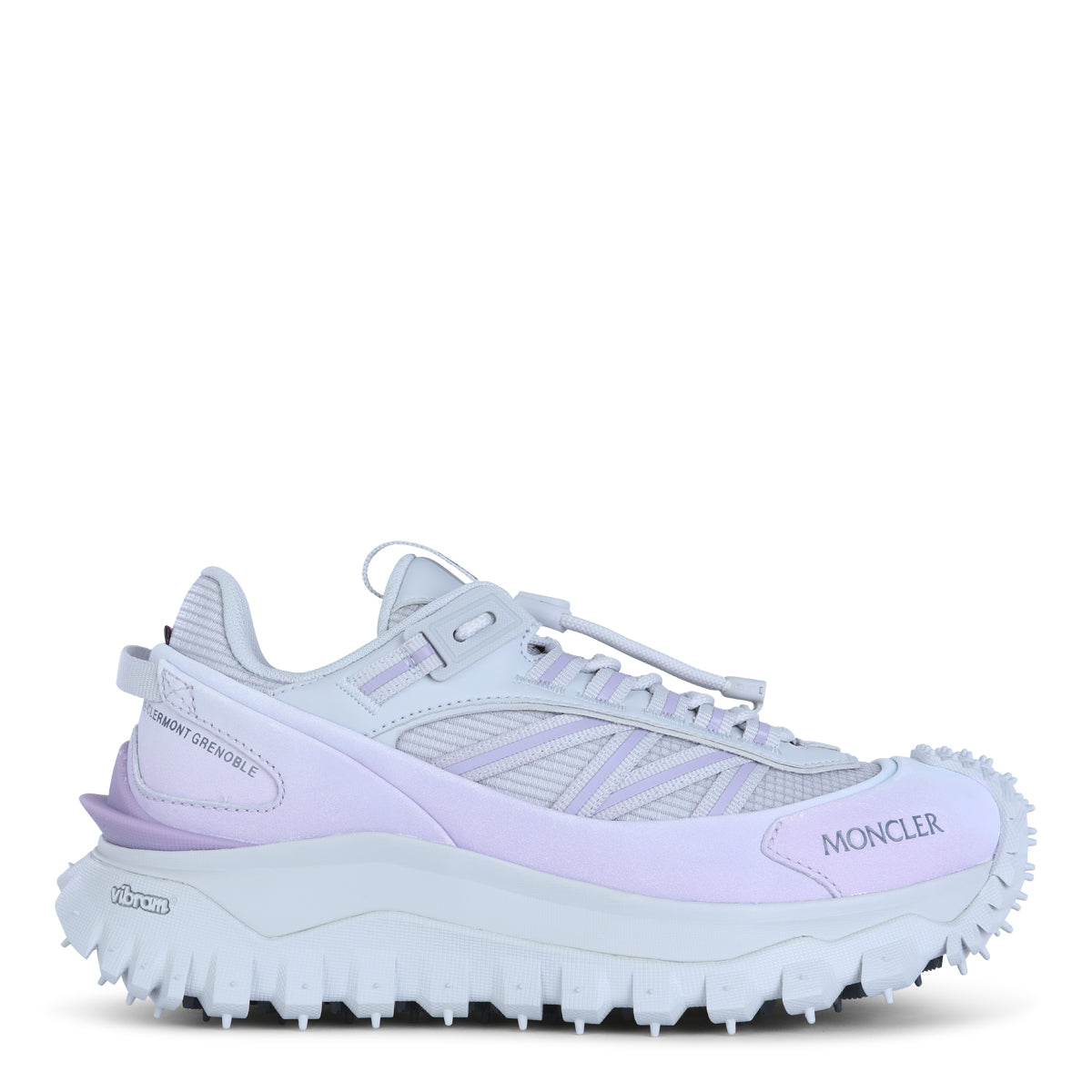 WHITE AND LILAC SNEAKERS