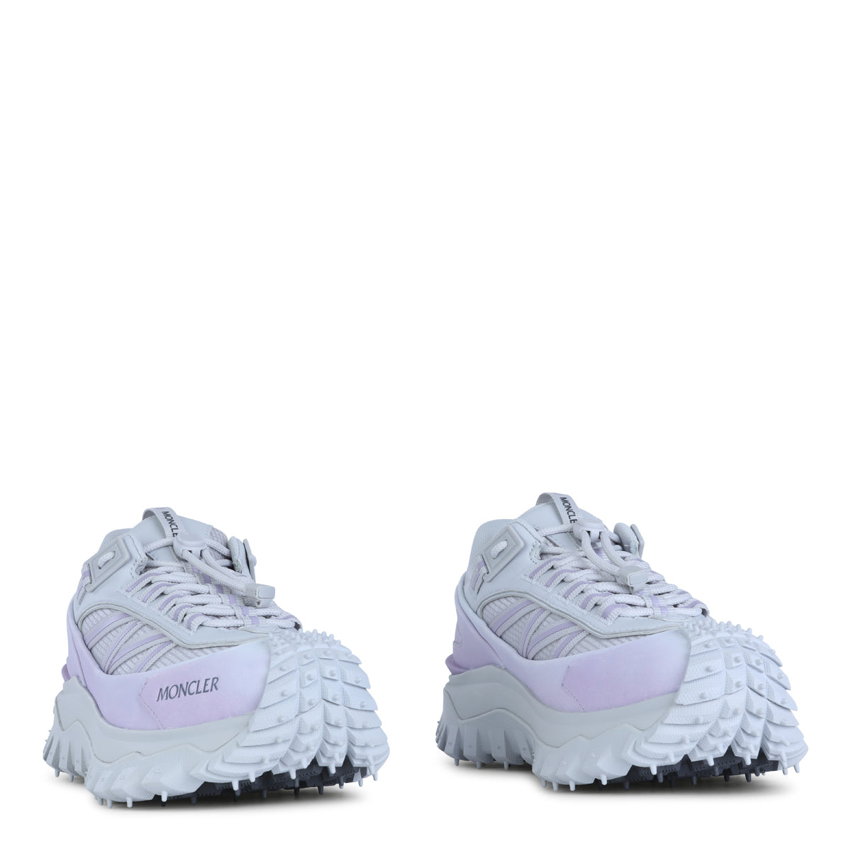 WHITE AND LILAC SNEAKERS