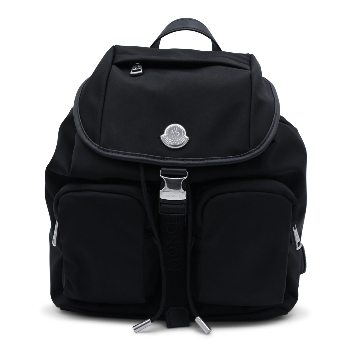 BLACK NEW TRICK NYLON BACKPACK