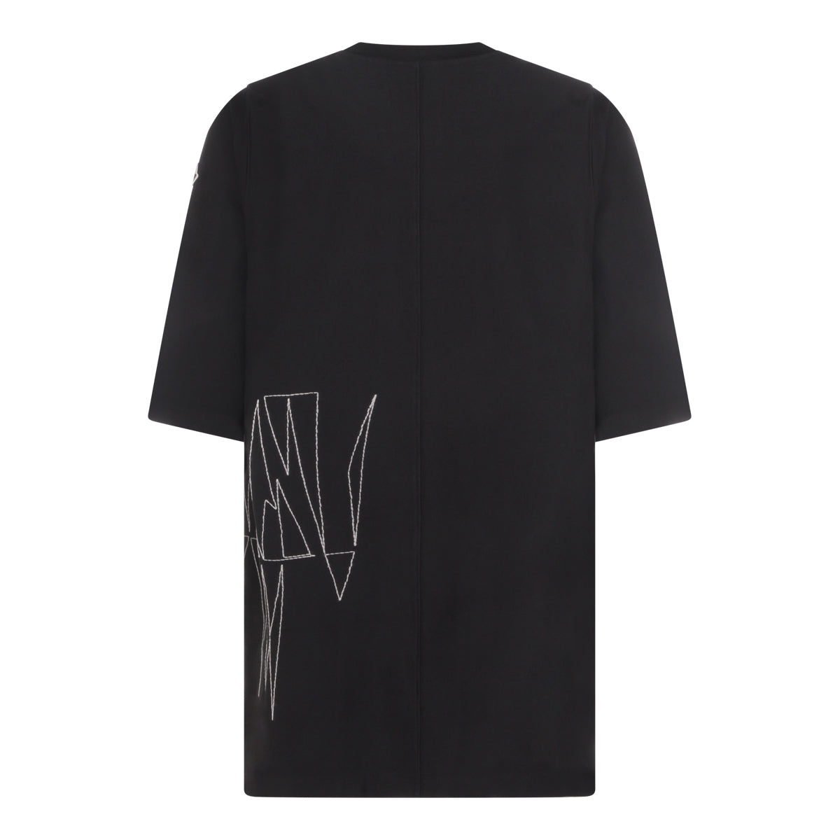 BLACK COTTON JUMBO T-SHIRT