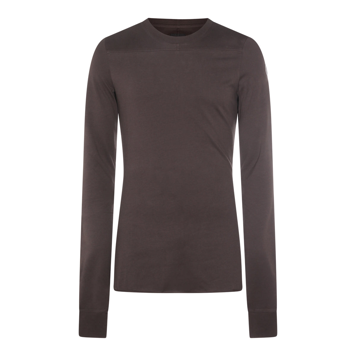 DARK GREY COTTON GIRDER KNITWEAR