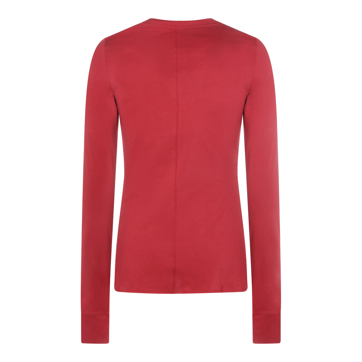 RED COTTON GIRDER KNITWEAR