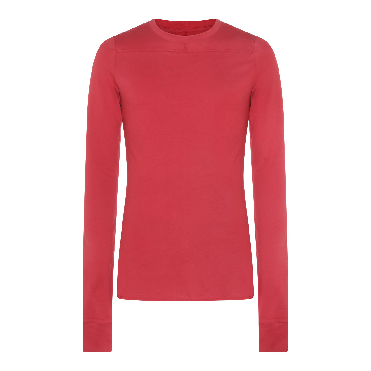RED COTTON GIRDER KNITWEAR