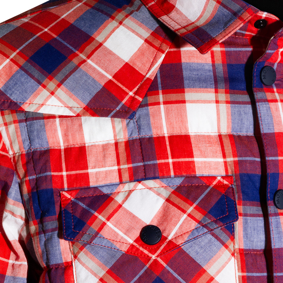 MULTICOLOR COTTON CHECK SHIRT