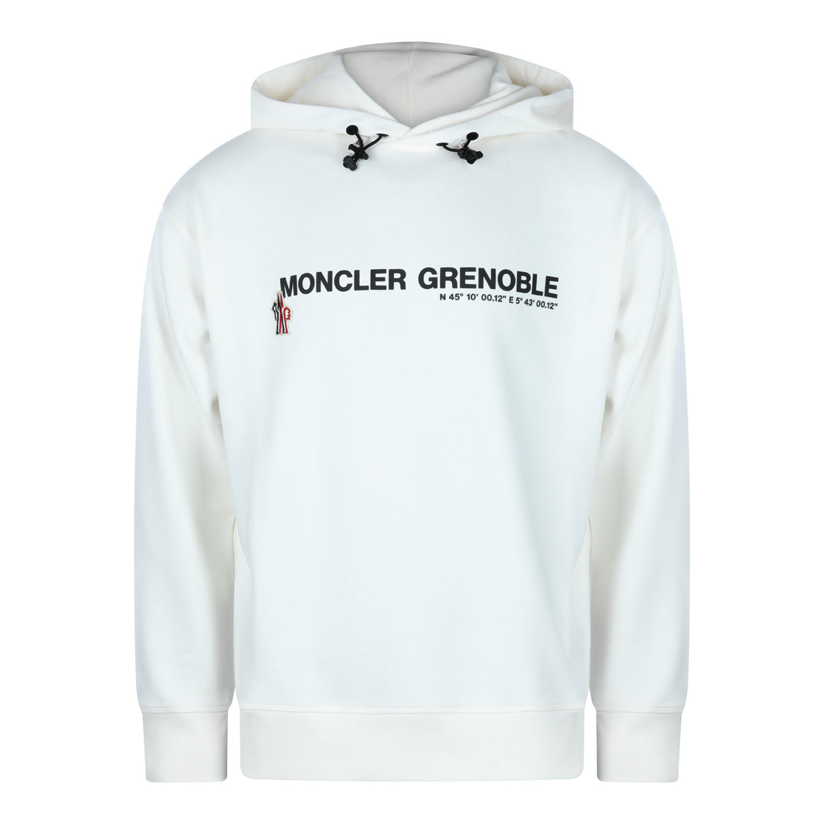 WHITE COTTON SWEATSHIRT