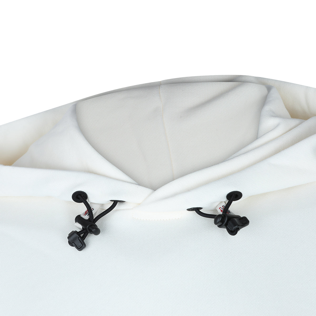 WHITE COTTON SWEATSHIRT