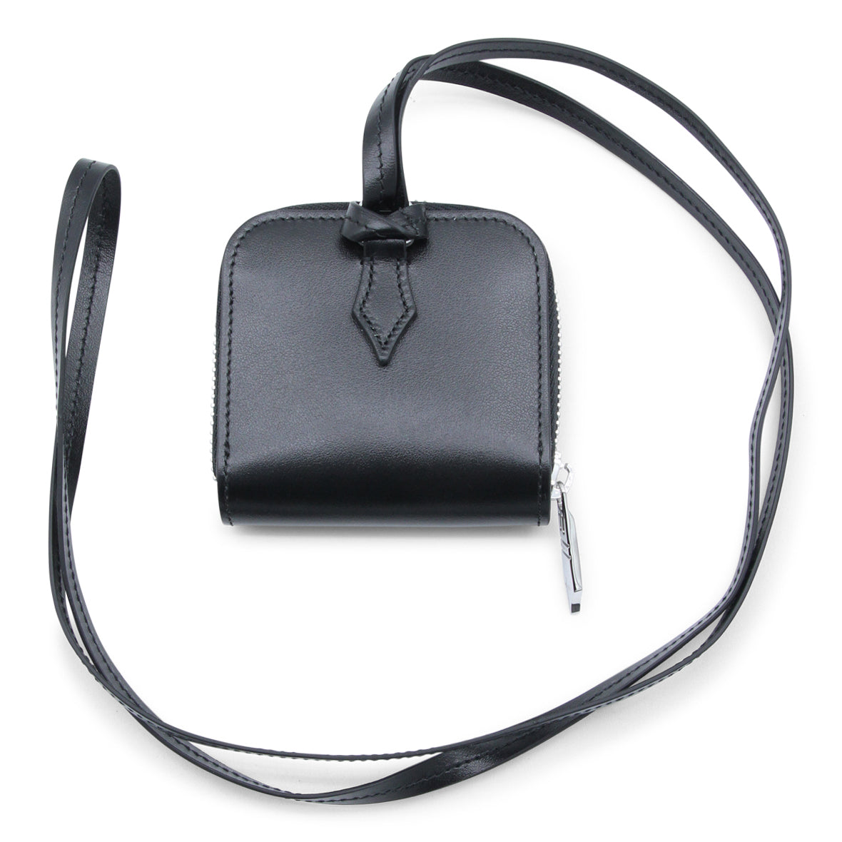 BLACK LEATHER WALLET
