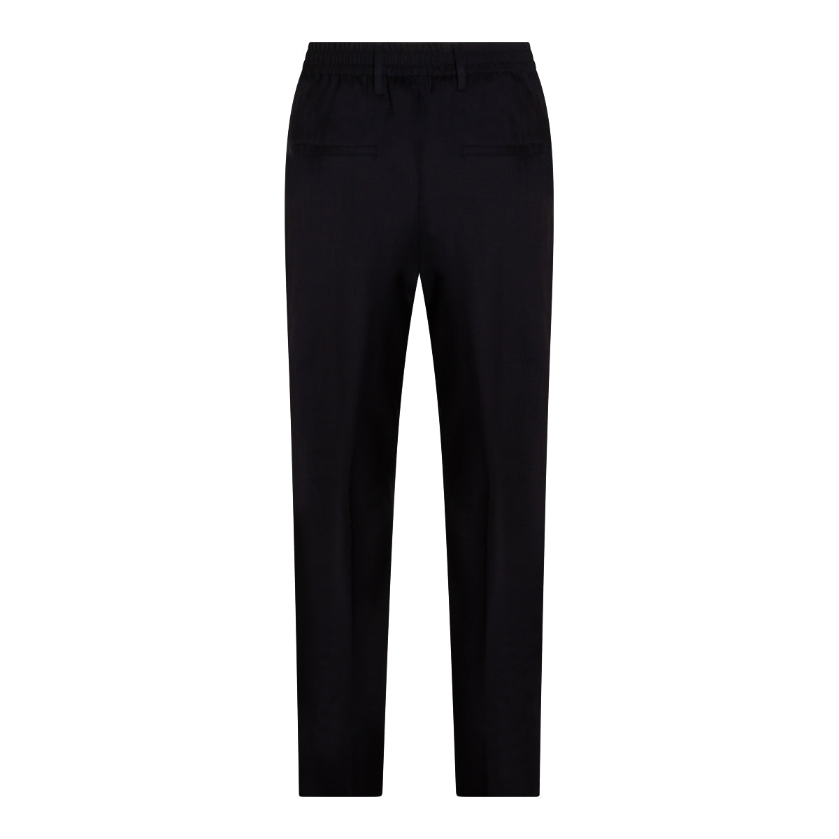 NAVY VIRGIN WOOL PANT