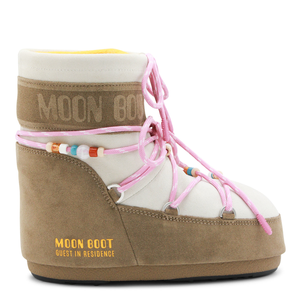 HONEY AND WHITE BOOTS