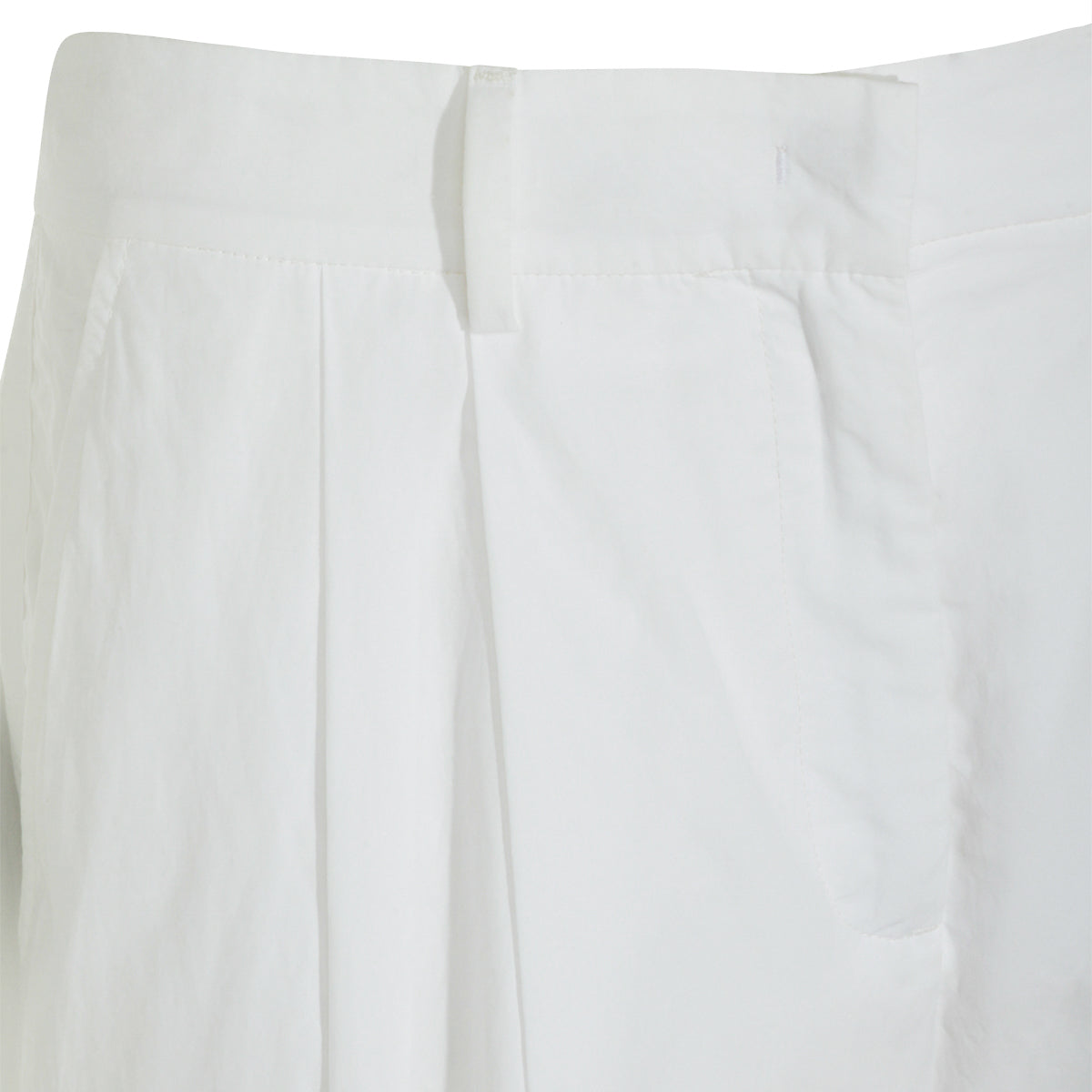 WHITE COTTON PANTS