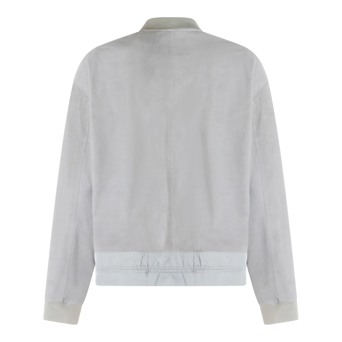 GREY LEATHER JACKET