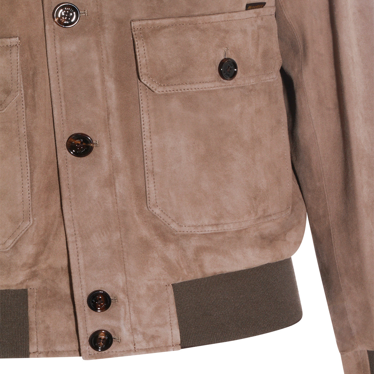 DARK BLUE CARLOS LEATHER JACKET