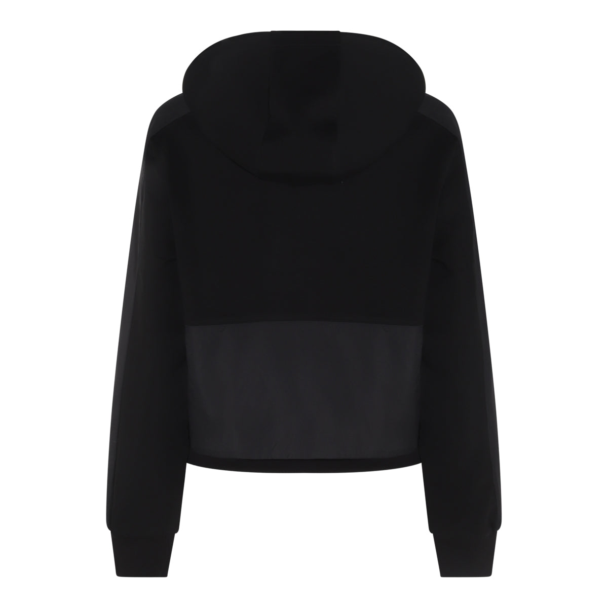 BLACK COTTON SWEATSHIRT