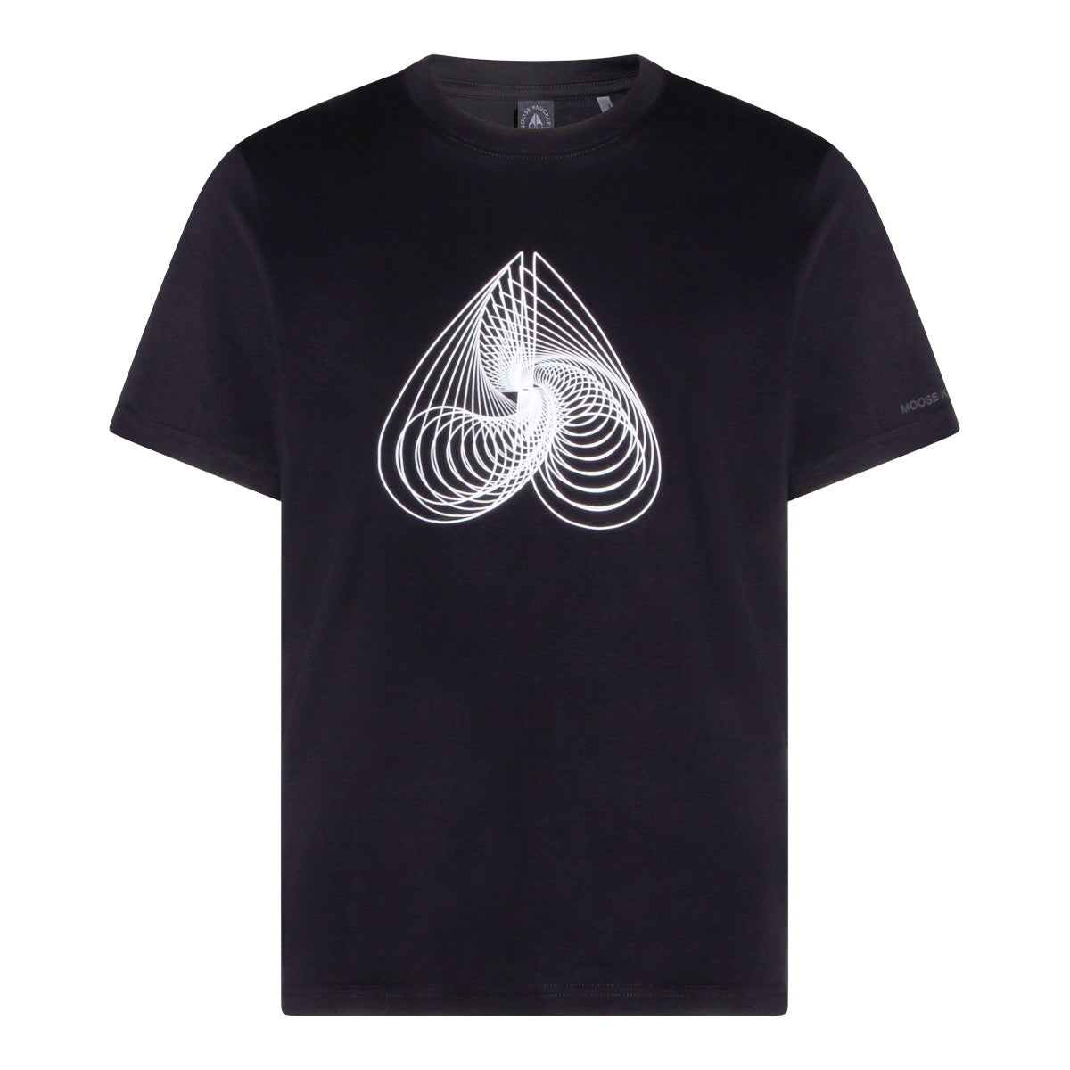 BLACK COTTON T-SHIRT