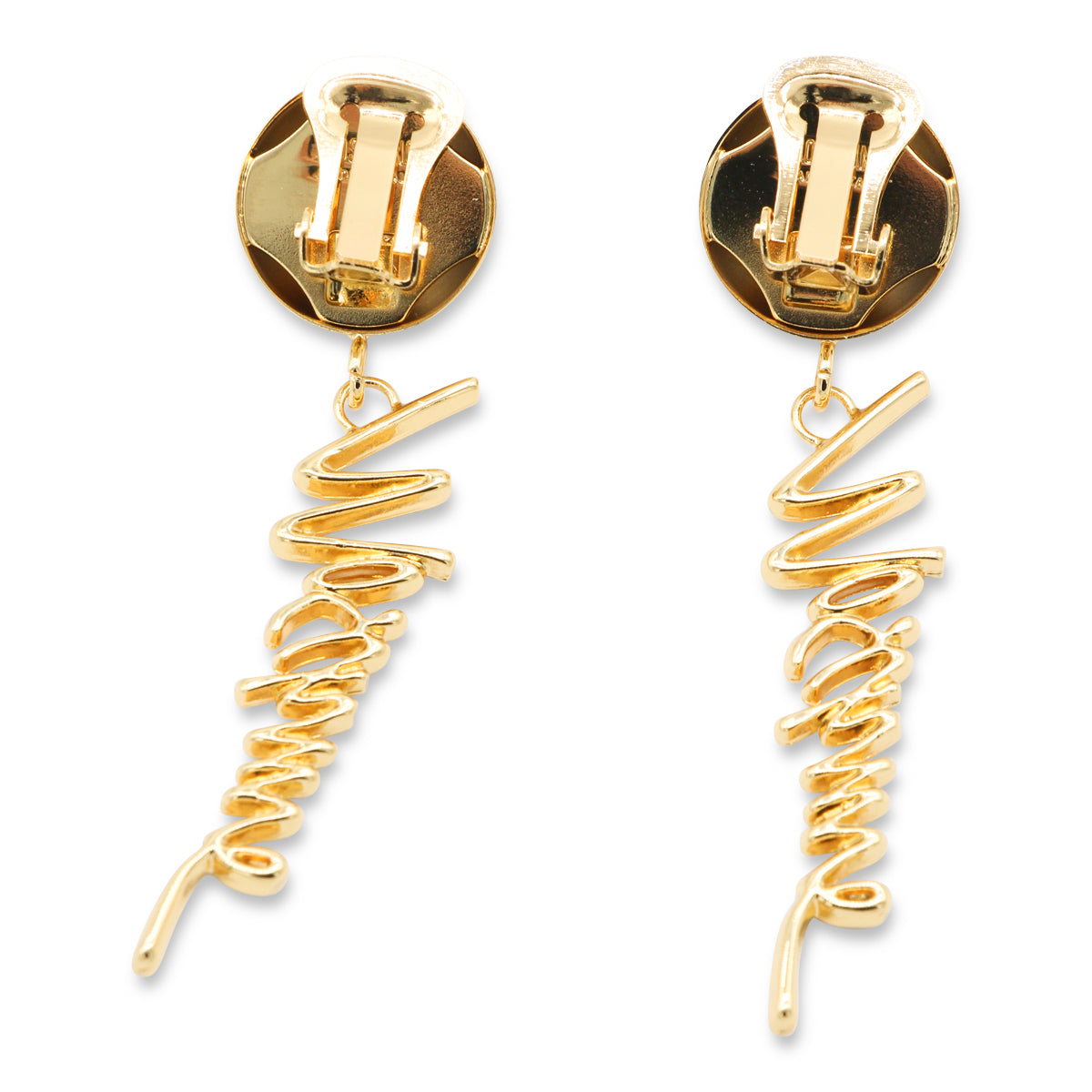 GOLD METAL EARRINGS
