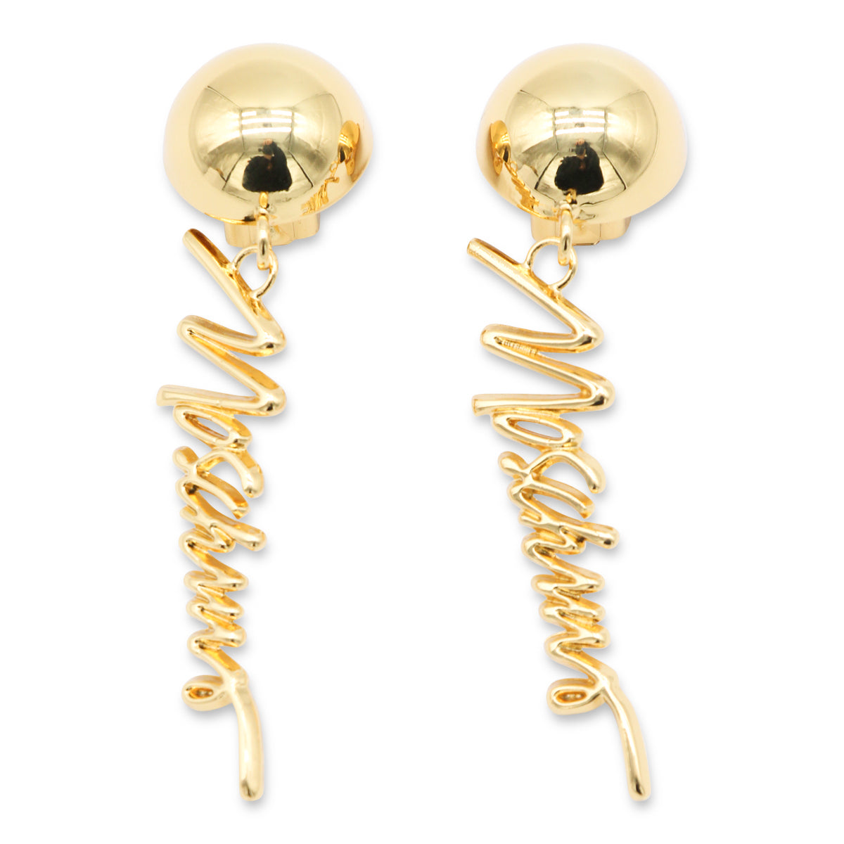GOLD METAL EARRINGS