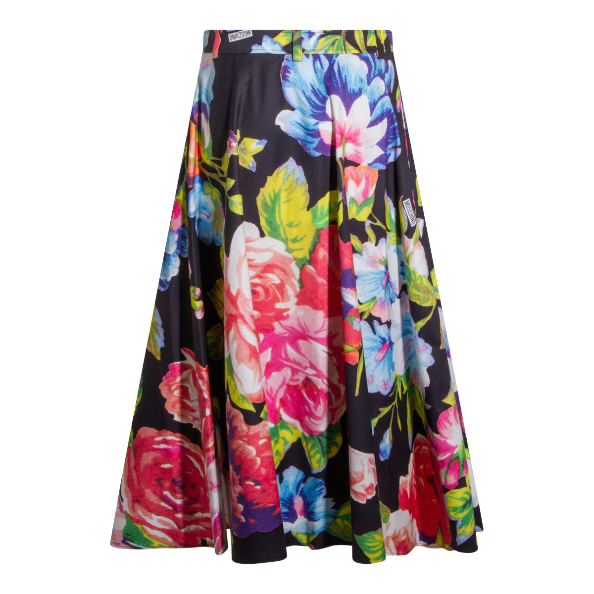 BLACK COTTON SKIRT