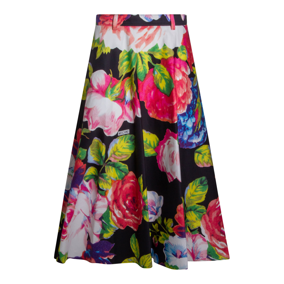 BLACK COTTON SKIRT