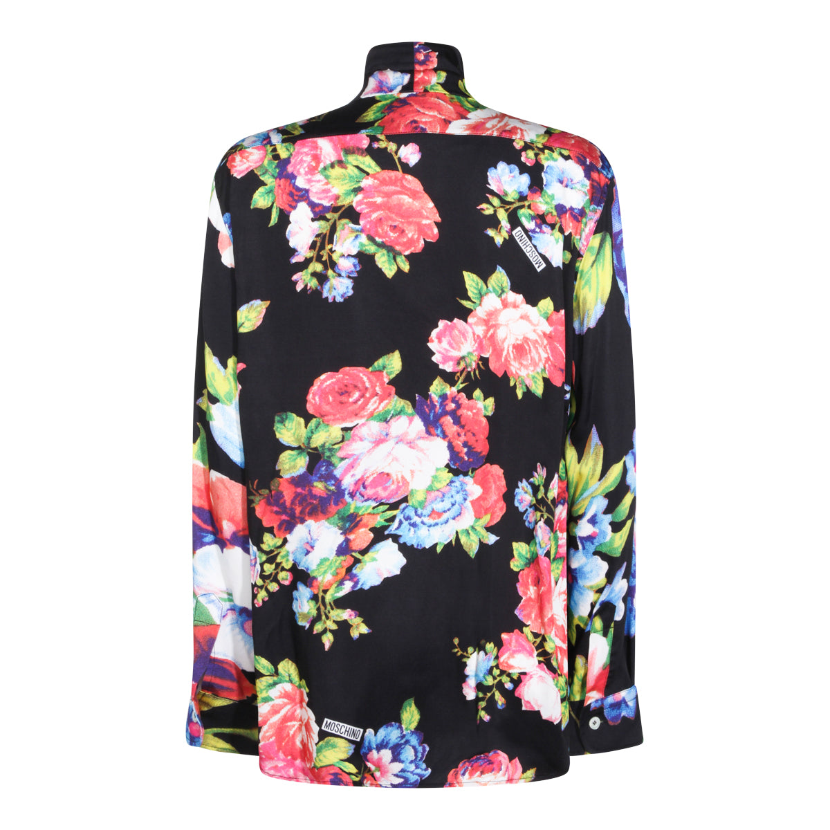 BLACK VISCOSE SHIRT