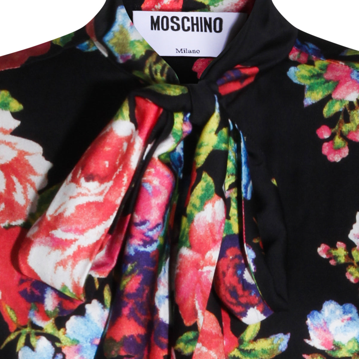 BLACK VISCOSE SHIRT