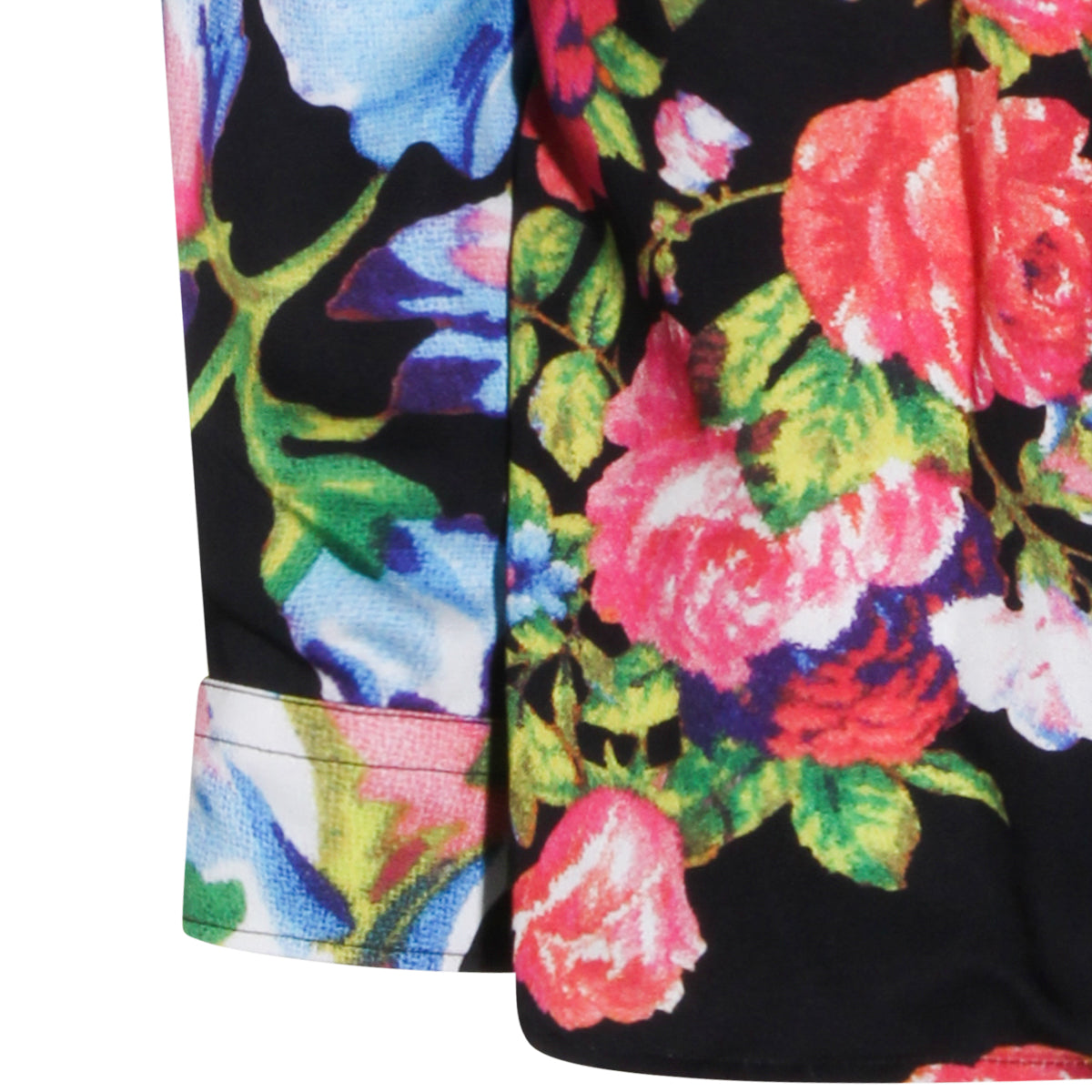 BLACK VISCOSE SHIRT