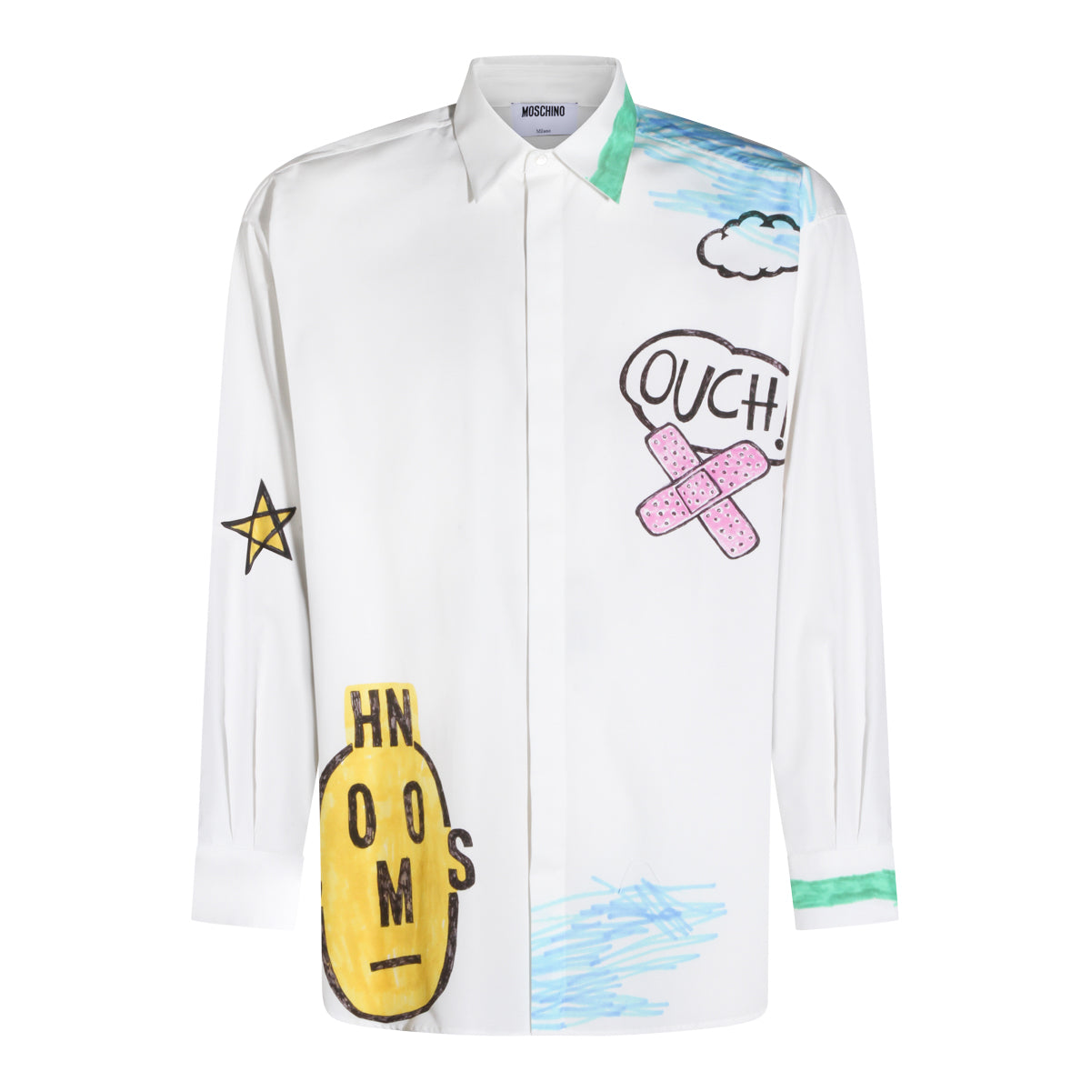 WHITE COTTON SHIRT