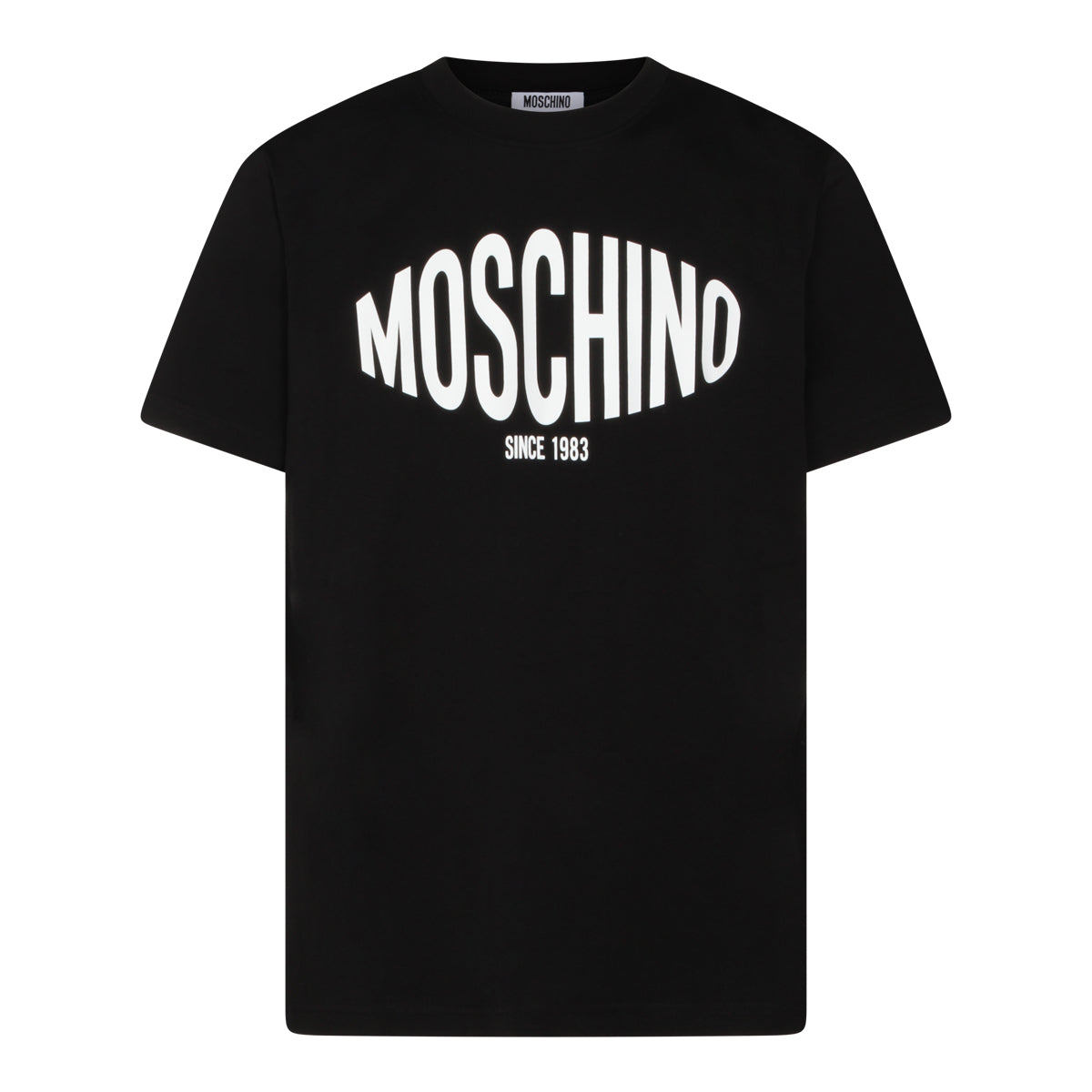 BLACK COTTON T-SHIRT