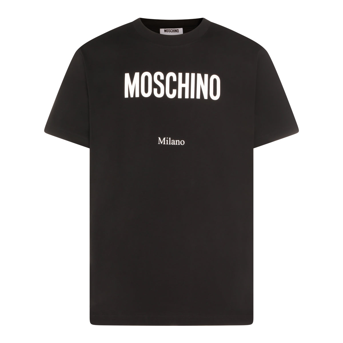 BLACK COTTON T-SHIRT