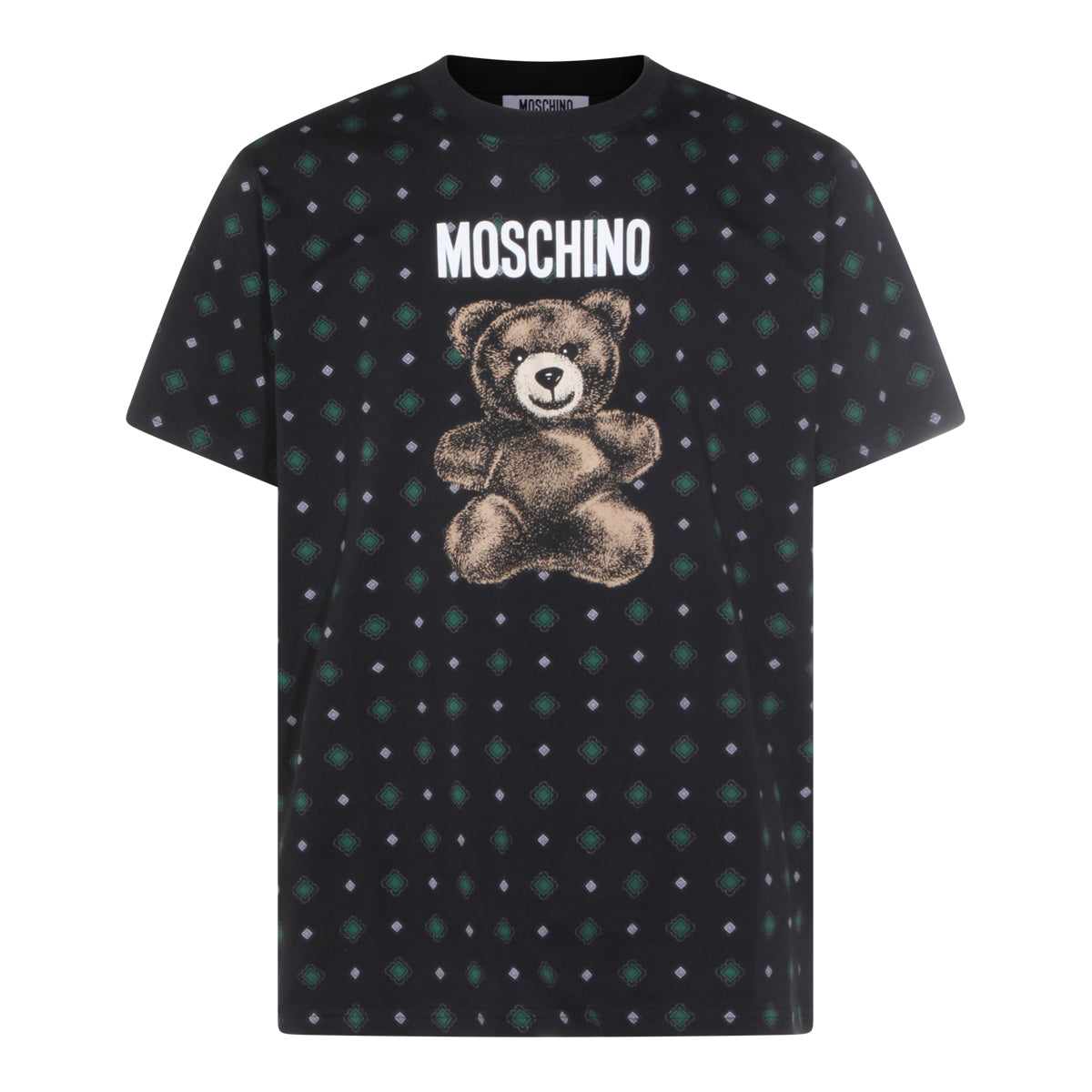 BLACK COTTON T-SHIRT