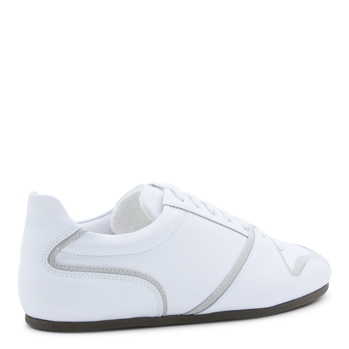 WHITE LEATHER SNEAKERS