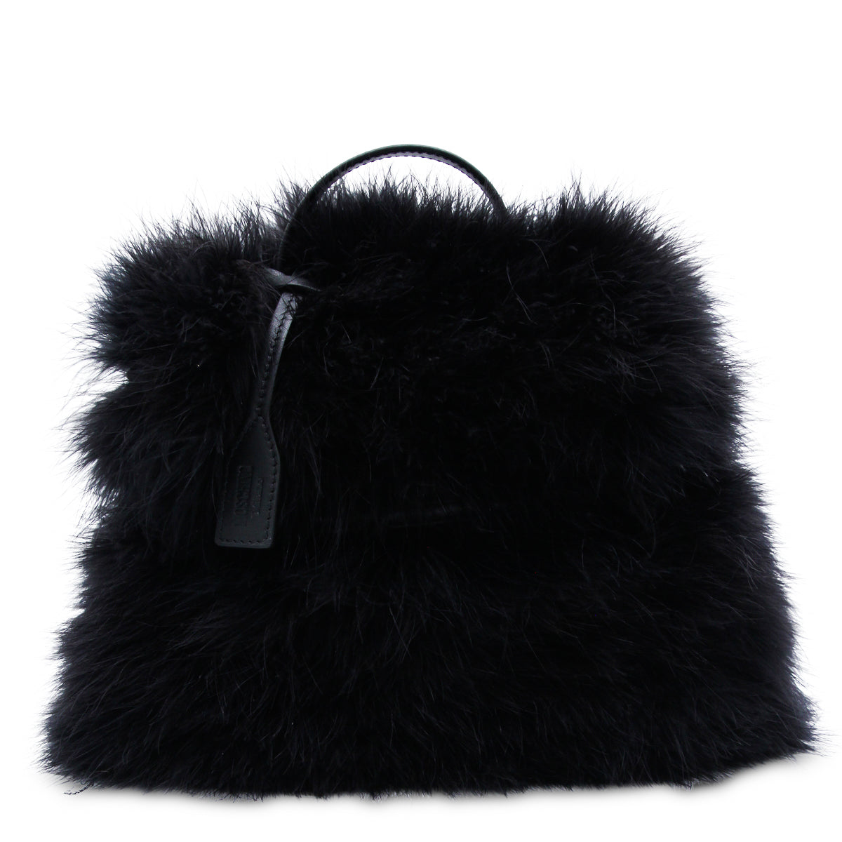 BLACK TOP HANDLE BAG