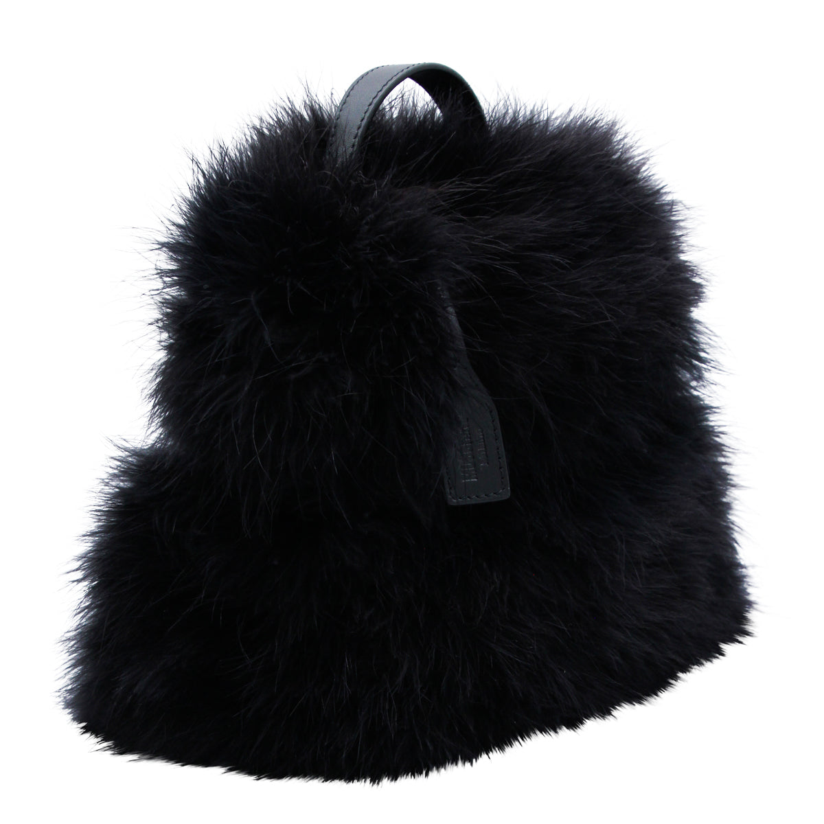 BLACK TOP HANDLE BAG