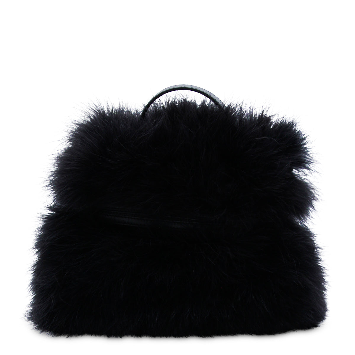 BLACK TOP HANDLE BAG