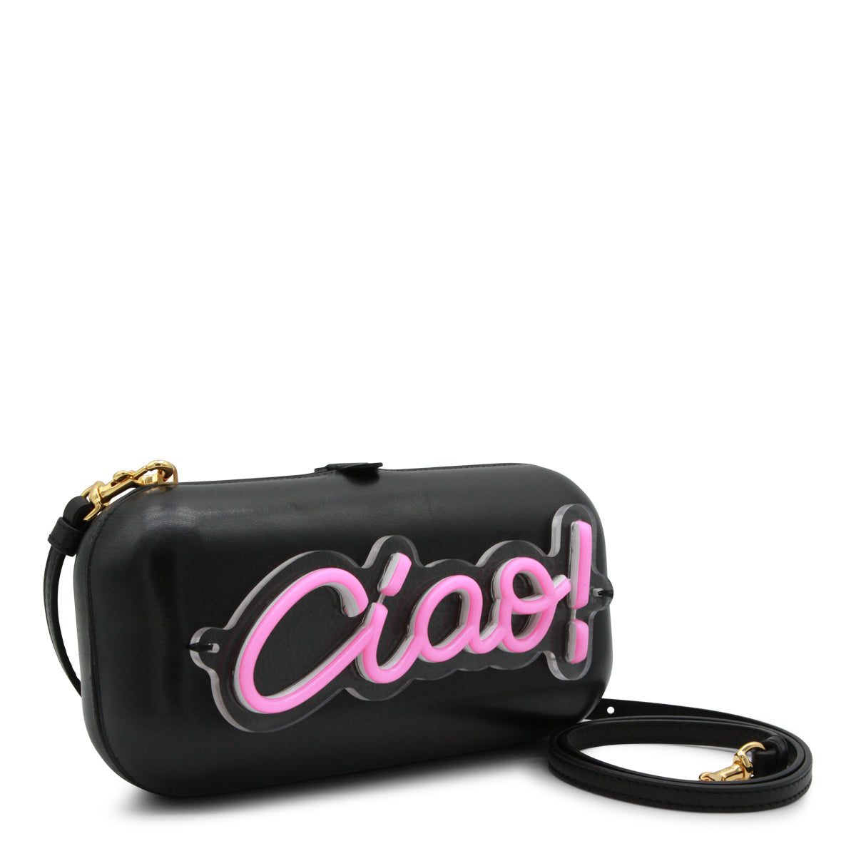 BLACK LEATHER BAG