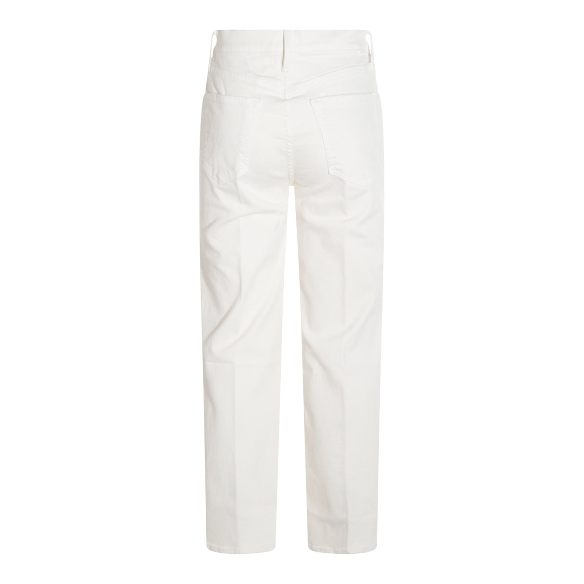 WHITE COTTON JEANS