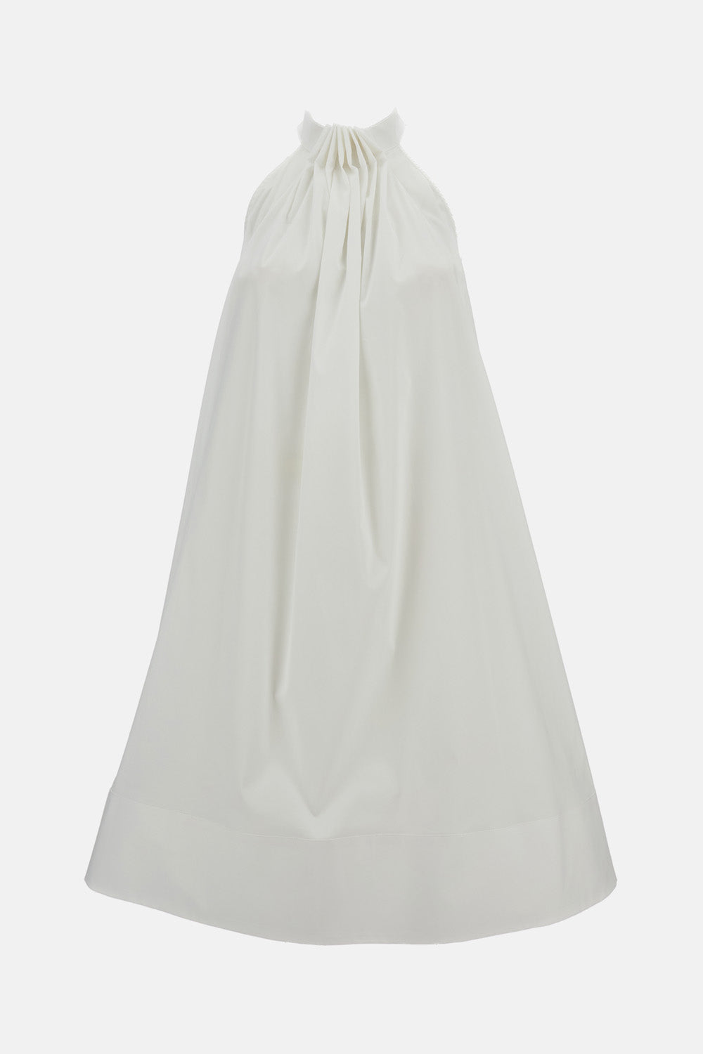 LONG DRESS HALTER NECK